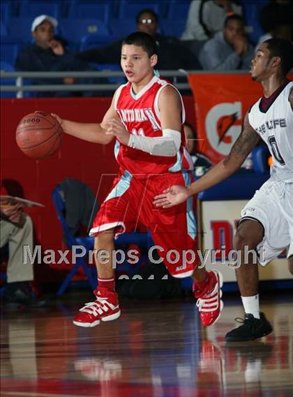 Thumbnail 2 in Christian Life Center vs. Antonian Prep (Metroplex Thanksgiving Hoopfest) photogallery.