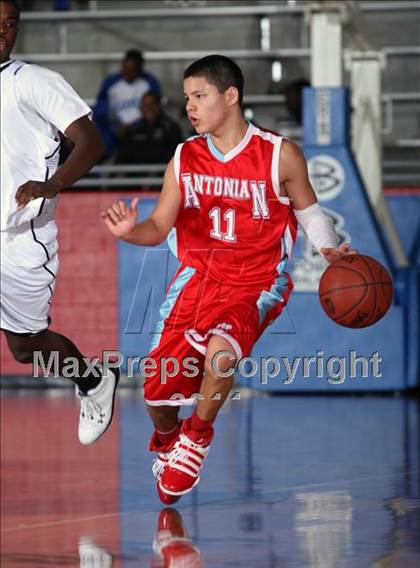 Thumbnail 1 in Christian Life Center vs. Antonian Prep (Metroplex Thanksgiving Hoopfest) photogallery.