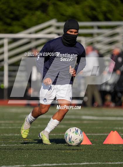 Thumbnail 3 in Huntington vs Smithtown West (Section XI Class AA Final) photogallery.