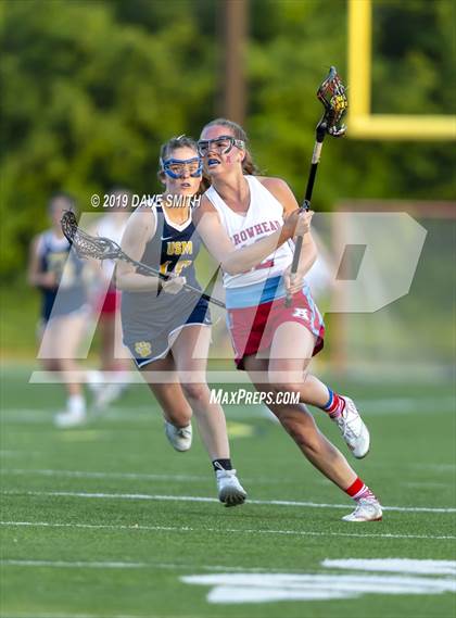 Thumbnail 2 in University School of Milwaukee vs Arrowhead Red (WLF Final) photogallery.