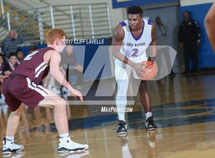 Thumbnail 3 in Don Bosco Prep vs First Baptist School (Rotary Roundball Classic) photogallery.