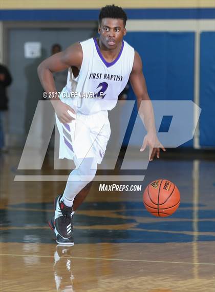 Thumbnail 3 in Don Bosco Prep vs First Baptist School (Rotary Roundball Classic) photogallery.