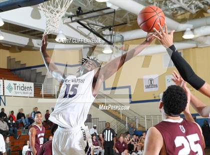 Thumbnail 2 in Don Bosco Prep vs First Baptist School (Rotary Roundball Classic) photogallery.