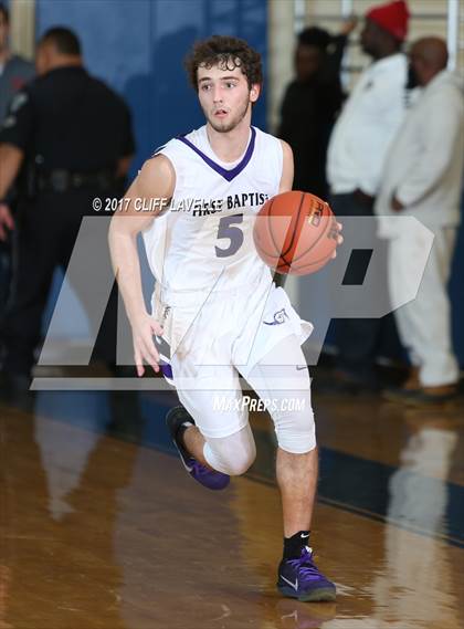 Thumbnail 3 in Don Bosco Prep vs First Baptist School (Rotary Roundball Classic) photogallery.