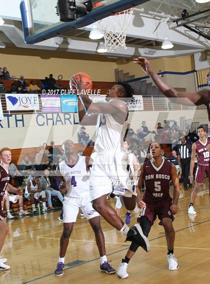 Thumbnail 3 in Don Bosco Prep vs First Baptist School (Rotary Roundball Classic) photogallery.