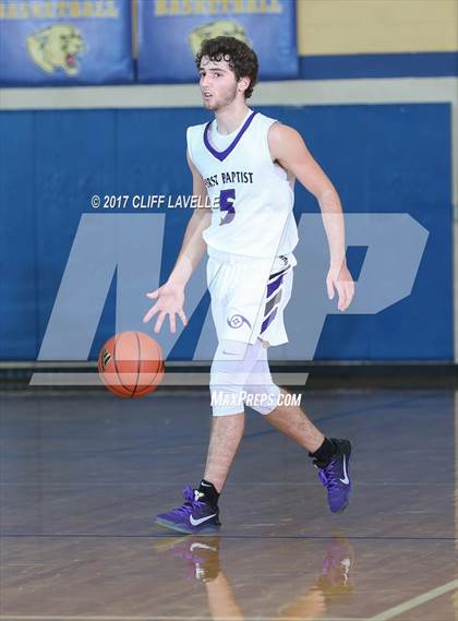 Thumbnail 1 in Don Bosco Prep vs First Baptist School (Rotary Roundball Classic) photogallery.