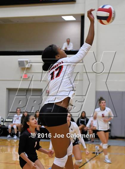 Thumbnail 2 in Churchill vs Smithson Valley (NEISD Invitational) photogallery.