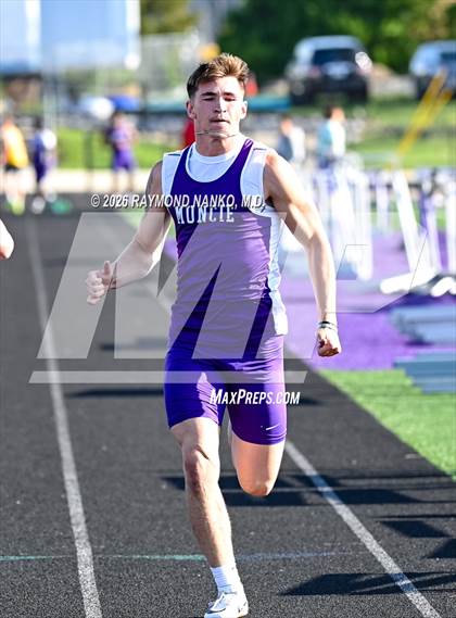 Thumbnail 3 in Muncie Central Duals (100 Meter) photogallery.