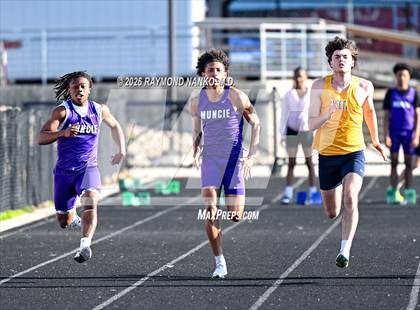 Thumbnail 2 in Muncie Central Duals (100 Meter) photogallery.