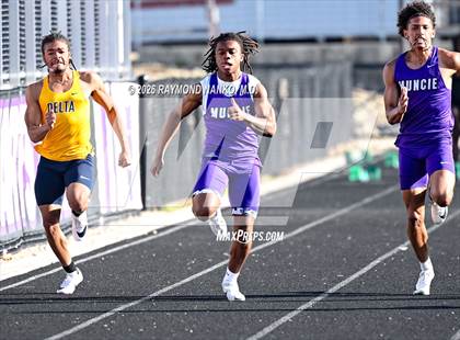 Thumbnail 3 in Muncie Central Duals (100 Meter) photogallery.