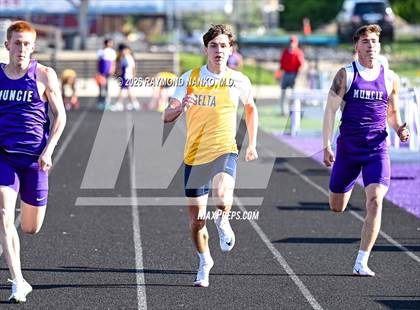Thumbnail 2 in Muncie Central Duals (100 Meter) photogallery.