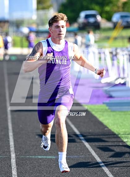 Thumbnail 2 in Muncie Central Duals (100 Meter) photogallery.