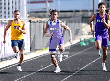 Thumbnail 3 in Muncie Central Duals (100 Meter) photogallery.