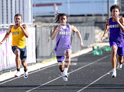 Thumbnail 1 in Muncie Central Duals (100 Meter) photogallery.