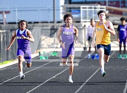 Thumbnail 2 in Muncie Central Duals (100 Meter) photogallery.