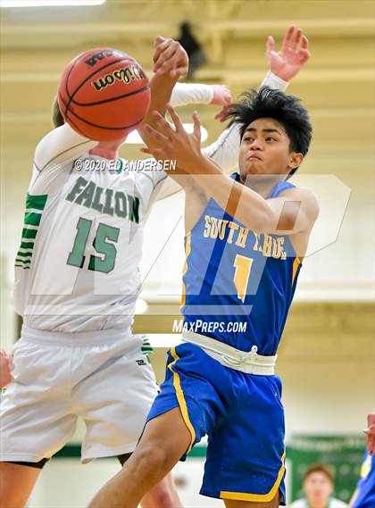 Thumbnail 1 in South Tahoe @ Churchill County (NIAA 3A Northern Semifinals) photogallery.