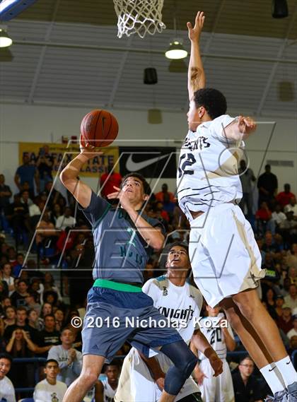 Thumbnail 3 in Chino Hills vs. Bishop Montgomery (Fairfax State Preview) photogallery.
