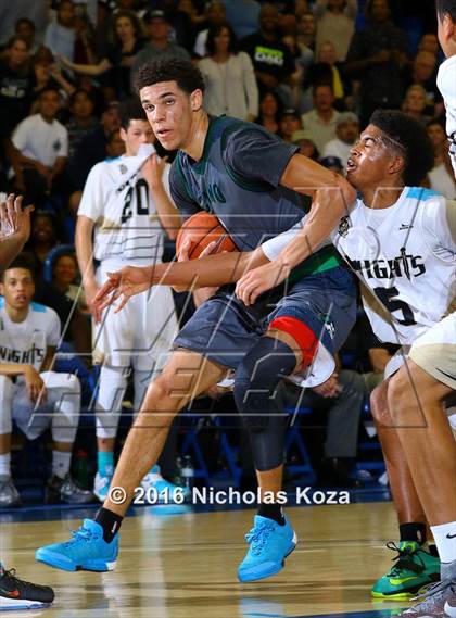 Thumbnail 2 in Chino Hills vs. Bishop Montgomery (Fairfax State Preview) photogallery.