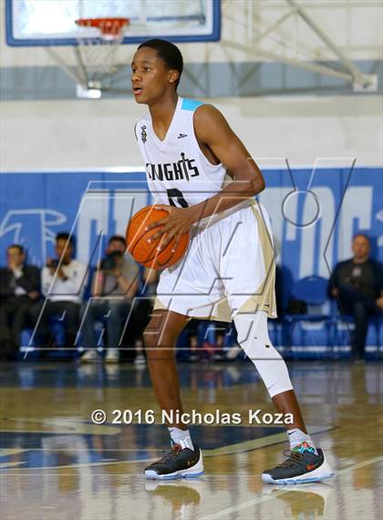 Thumbnail 3 in Chino Hills vs. Bishop Montgomery (Fairfax State Preview) photogallery.