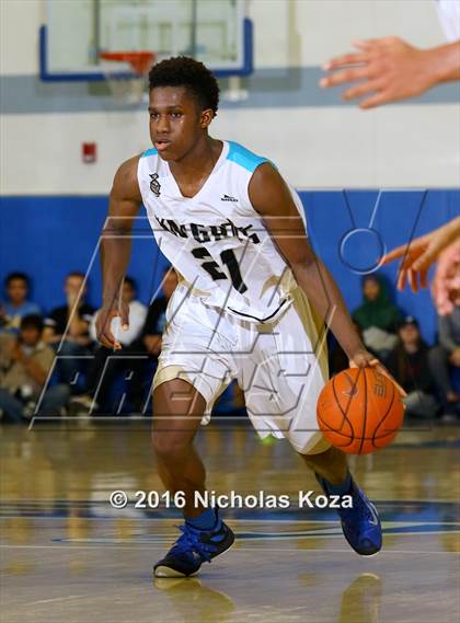 Thumbnail 1 in Chino Hills vs. Bishop Montgomery (Fairfax State Preview) photogallery.