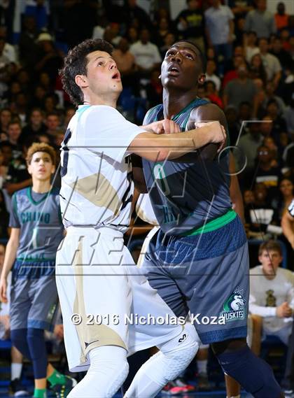 Thumbnail 1 in Chino Hills vs. Bishop Montgomery (Fairfax State Preview) photogallery.
