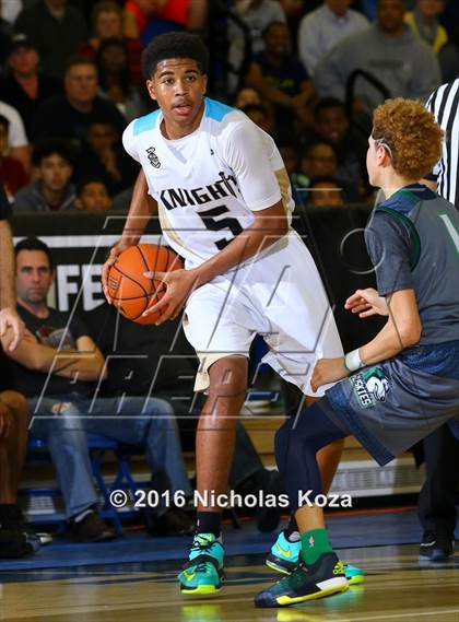 Thumbnail 1 in Chino Hills vs. Bishop Montgomery (Fairfax State Preview) photogallery.