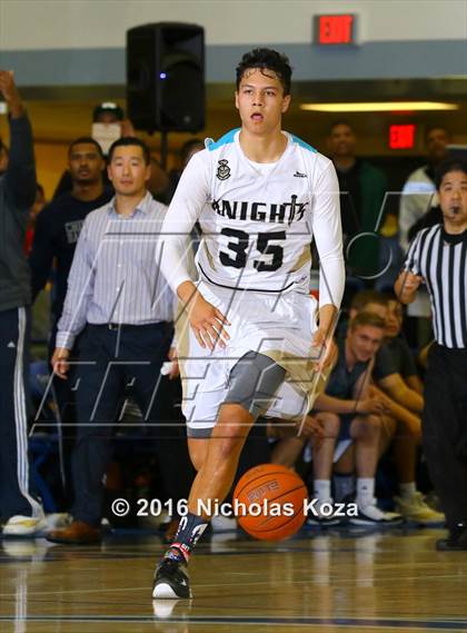 Thumbnail 3 in Chino Hills vs. Bishop Montgomery (Fairfax State Preview) photogallery.