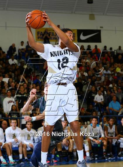 Thumbnail 3 in Chino Hills vs. Bishop Montgomery (Fairfax State Preview) photogallery.