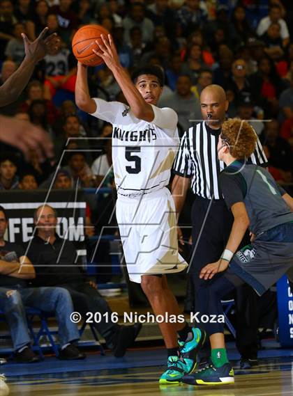 Thumbnail 2 in Chino Hills vs. Bishop Montgomery (Fairfax State Preview) photogallery.