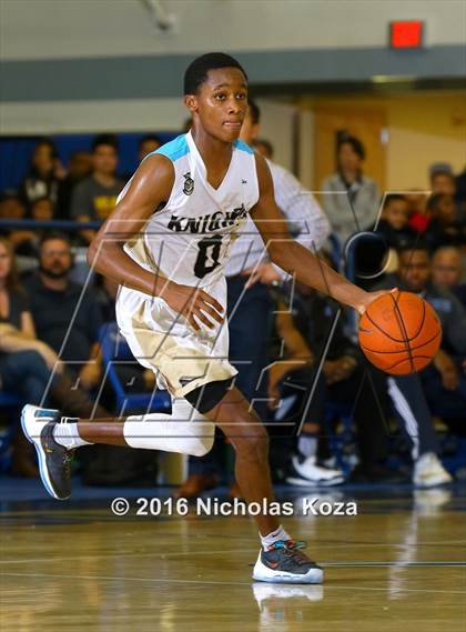 Thumbnail 3 in Chino Hills vs. Bishop Montgomery (Fairfax State Preview) photogallery.