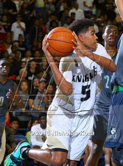 Thumbnail 3 in Chino Hills vs. Bishop Montgomery (Fairfax State Preview) photogallery.