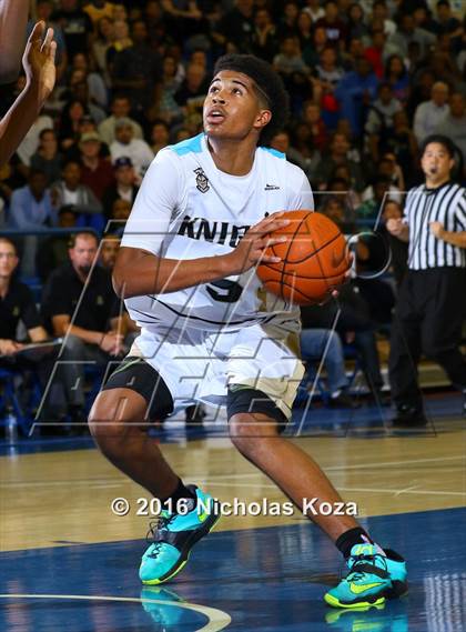 Thumbnail 3 in Chino Hills vs. Bishop Montgomery (Fairfax State Preview) photogallery.