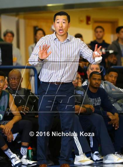 Thumbnail 1 in Chino Hills vs. Bishop Montgomery (Fairfax State Preview) photogallery.