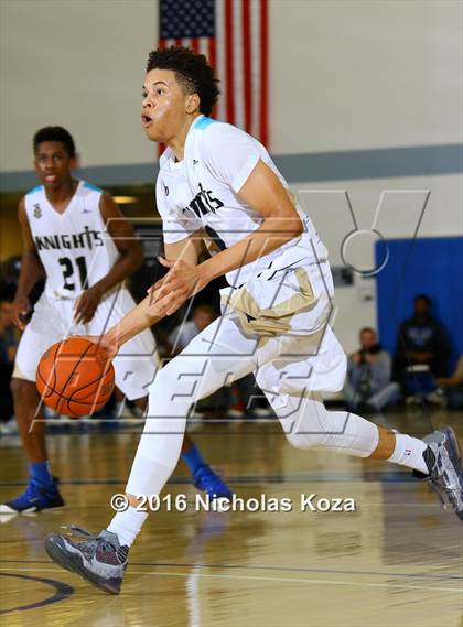 Thumbnail 2 in Chino Hills vs. Bishop Montgomery (Fairfax State Preview) photogallery.