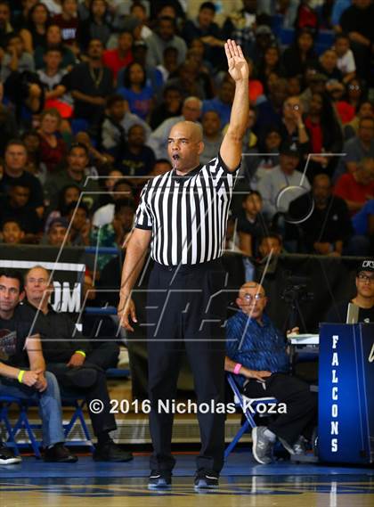 Thumbnail 2 in Chino Hills vs. Bishop Montgomery (Fairfax State Preview) photogallery.
