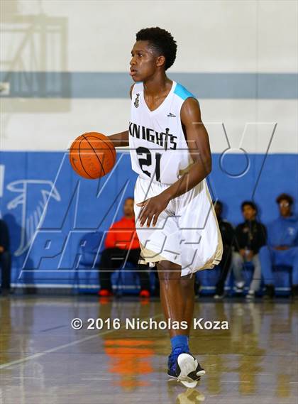 Thumbnail 1 in Chino Hills vs. Bishop Montgomery (Fairfax State Preview) photogallery.