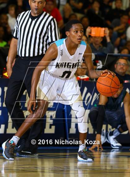 Thumbnail 1 in Chino Hills vs. Bishop Montgomery (Fairfax State Preview) photogallery.