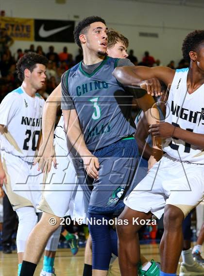 Thumbnail 3 in Chino Hills vs. Bishop Montgomery (Fairfax State Preview) photogallery.