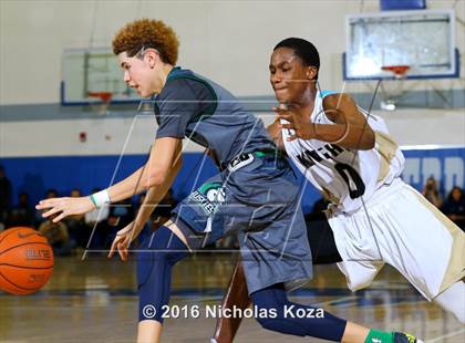 Thumbnail 2 in Chino Hills vs. Bishop Montgomery (Fairfax State Preview) photogallery.
