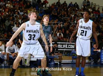 Thumbnail 3 in Chino Hills vs. Bishop Montgomery (Fairfax State Preview) photogallery.