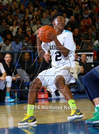 Thumbnail 2 in Chino Hills vs. Bishop Montgomery (Fairfax State Preview) photogallery.