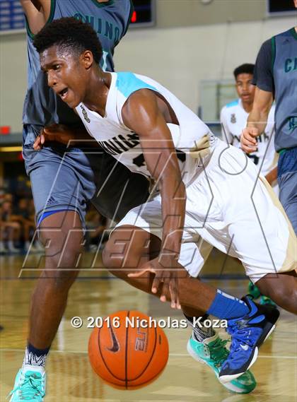 Thumbnail 3 in Chino Hills vs. Bishop Montgomery (Fairfax State Preview) photogallery.