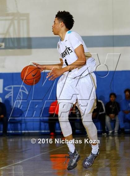 Thumbnail 1 in Chino Hills vs. Bishop Montgomery (Fairfax State Preview) photogallery.