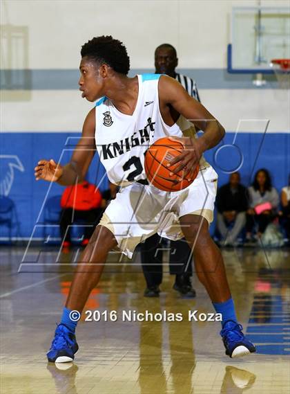 Thumbnail 2 in Chino Hills vs. Bishop Montgomery (Fairfax State Preview) photogallery.