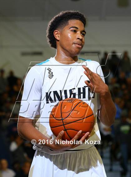 Thumbnail 1 in Chino Hills vs. Bishop Montgomery (Fairfax State Preview) photogallery.