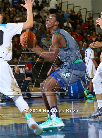 Thumbnail 1 in Chino Hills vs. Bishop Montgomery (Fairfax State Preview) photogallery.