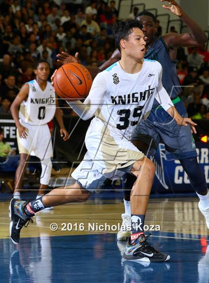 Thumbnail 3 in Chino Hills vs. Bishop Montgomery (Fairfax State Preview) photogallery.