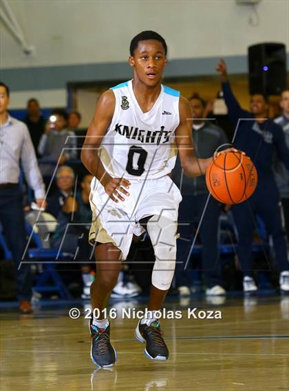 Thumbnail 3 in Chino Hills vs. Bishop Montgomery (Fairfax State Preview) photogallery.