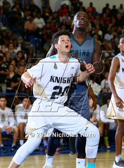 Thumbnail 1 in Chino Hills vs. Bishop Montgomery (Fairfax State Preview) photogallery.