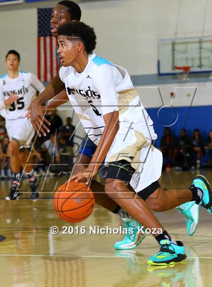 Thumbnail 1 in Chino Hills vs. Bishop Montgomery (Fairfax State Preview) photogallery.
